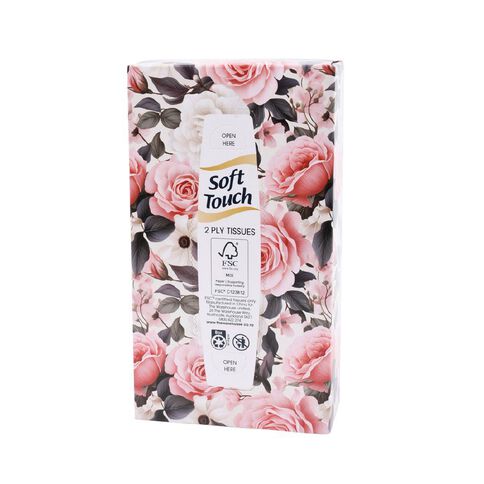 Soft Touch Facial Tissues 2-Ply 120 Pack