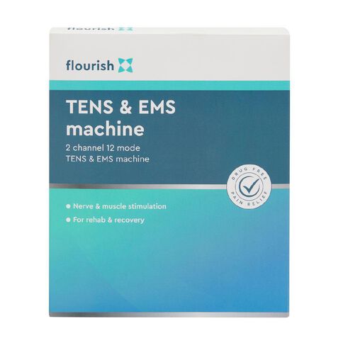 Flourish TENS & EMS Machine 2 Channel