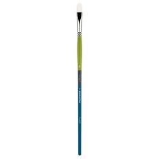 Princeton Snap Long Handle Taklon Filbert 6 White