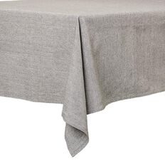 Living & Co Cotton Tablecloth Grey 150cm x 225cm