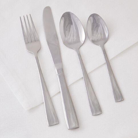Living & Co Stainless Steel Urban Cutlery Stainless Steel 16 Piece