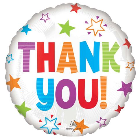 Amscan 45cm Standard HX Thank You Bright Stars