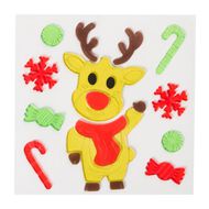 Wonderland Christmas Gel Sticker Assorted