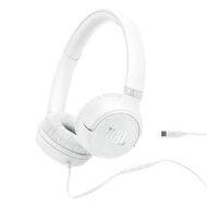 JBL JBL Tune 530 Wired USB-C On-Ear Headphones - White