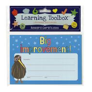 Learning Tool Box Reward Certificates A5 Assorted 30 Pack