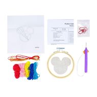 Punch Needle Key Ring 7cm Mickey Star Ears