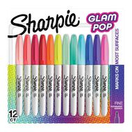 Sharpie Permanent Marker Fine Glam Pop 12 Pack Sharpie Permanent Marker Fine Glam Pop 12 Pack