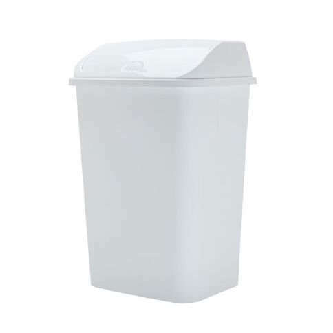 Taurus Flip Bin White 48L