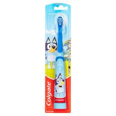 Colgate Kids' Junior Bluey Battery Powered Electric Toothbrush 1 Pack