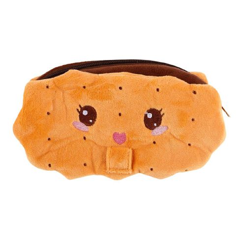 Kookie Yum Cafe Pencil Case Brown Mid
