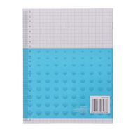 WS Exercise Book 1E4 7mm Quad 28 Leaf Blue Mid