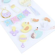 Uniti Dimensional Stickers Baby