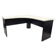Zealand Sonic Workstation 1500w x 600d x1500w x 600d White/Charcoal