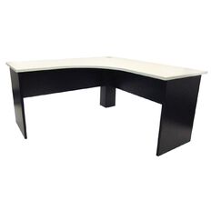 Zealand Sonic Workstation 1500w x 600d x1500w x 600d White/Charcoal