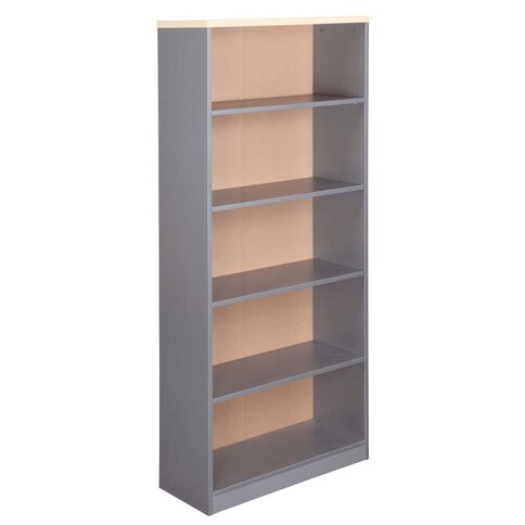 EKO Bookcase 1800 Nordic Maple/Silver