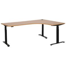 Jasper J Emerge Electric Workstation RH 1800x1200 Beech/Black