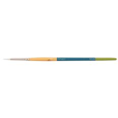 Princeton Snap Brush Short Handle Taklon Round 2 White