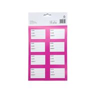 WS Book Labels Pink