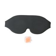 Living & Co Padded Eyemask with Earplugs Black