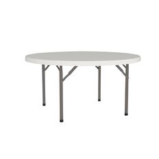 Knights Life Folding Table Round 1.5m Solid Top