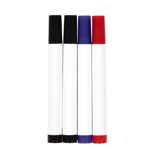 Deskwise Whiteboard Markers Assorted 4 Pack