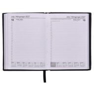 WS 2027 Diary A6 Day to Page Black