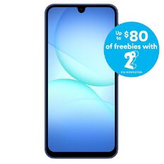 Samsung Galaxy A17 5G 128GB with 2degrees Sim Bundle Blue