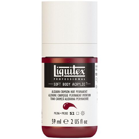 Liquitex S2 Soft Body Acrylic Paint Aliz Crimson Hue