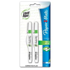 Liquid Paper Correction Pen 7ml 2 Pack White