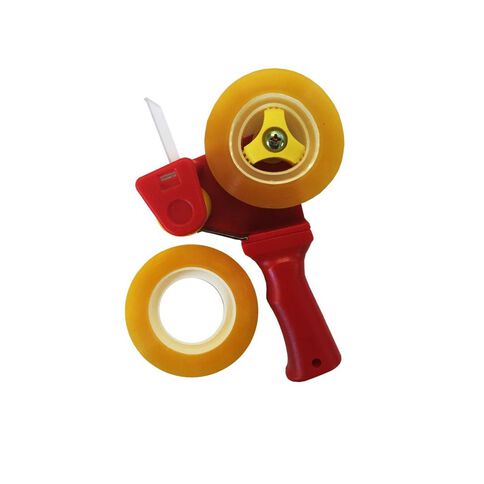 Pomona Mini Tape Dispenser Pistol Grip Red Warehouse Stationery Nz