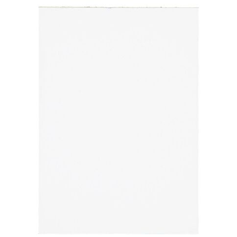 WS Unruled Pad 50 Sheets White A5