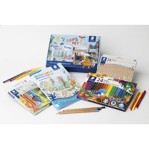 Staedtler Colouring Box Set Underwater Adventures