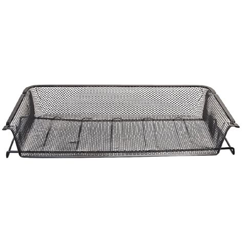 WS Mesh Letter Tray Single Black