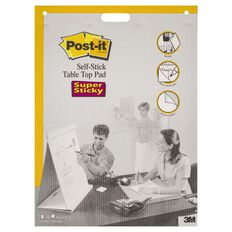 Post-It Tabletop Easel Pad 563R 508x584mm White