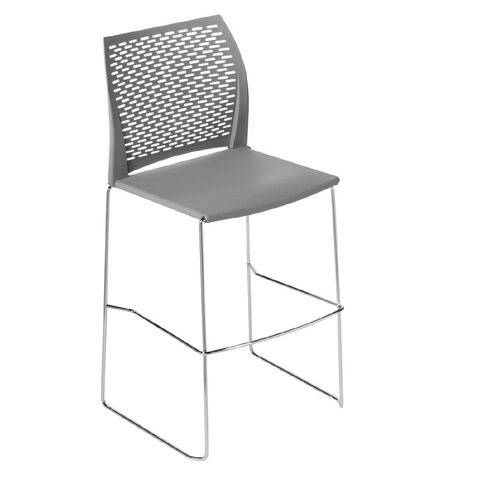 Eden Net Barstool Grey