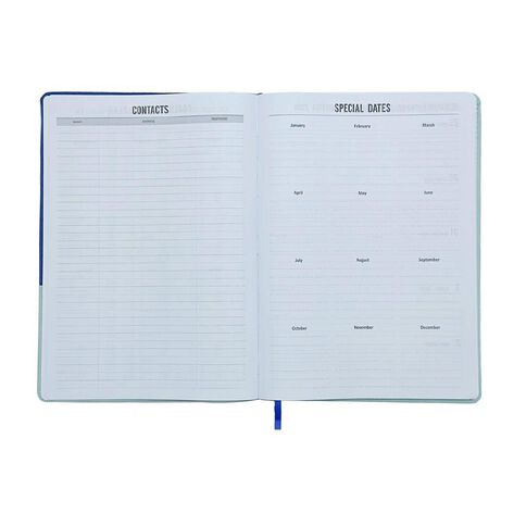 WS 2026 Diary Week To View Wave Multi-Coloured