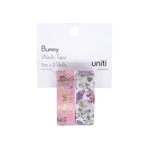 Uniti Bunny Washi Tape 2 Pack