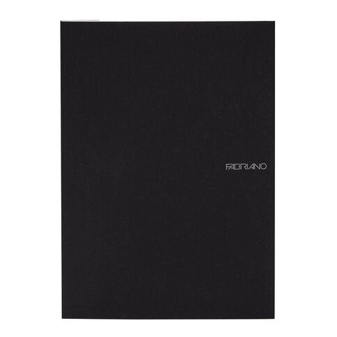 Fabriano Ecoqua Sketchbook Dotted 85GSM 90 Sheets Black A4