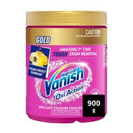Vanish Napisan Oxi Action Gold Stain Remover Powder Laundry Booster 900g