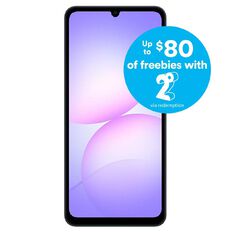 Samsung Galaxy A07 4G 64GB with 2degrees Sim Bundle Black