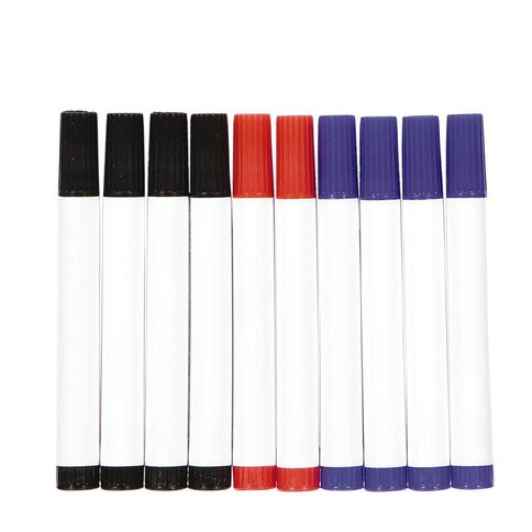 Deskwise Whiteboard Markers Assorted 10 Pack Assorted