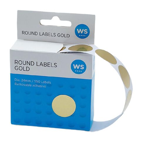 WS Dot Stickers Dispenser 24mm Diameter