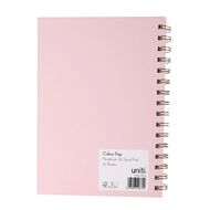 Uniti Colour Pop Spiral Notebook Pink A5
