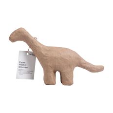 Paper Mache Dinosaur Approx L28 X W7.5 X H16.3cm 1pc Little Birdie