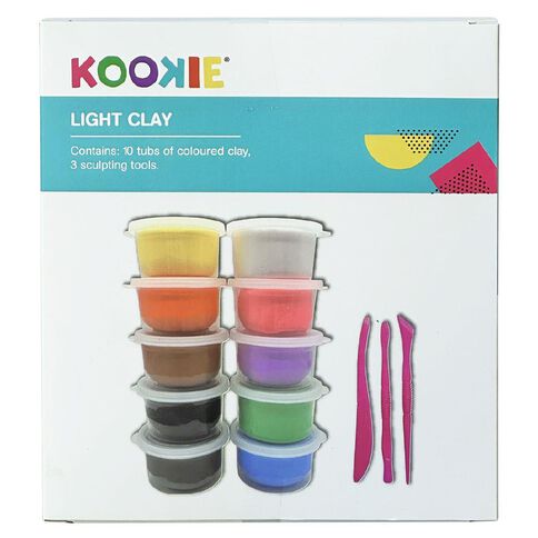 Kookie Light Clay Tub 10 Colours