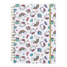 Hello Kitty All Over Print Softcover Project Notebook White A4