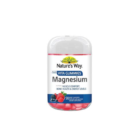 Nature's Way Adult Vita Gummies Magnesium 90