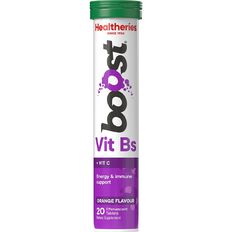 Healtheries Boost Effervescent Vit Bs Orange 20s