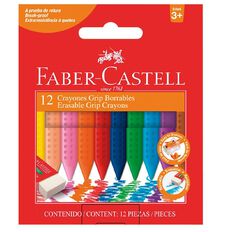 Faber-Castell Jumbo Grip Crayons Box of 12