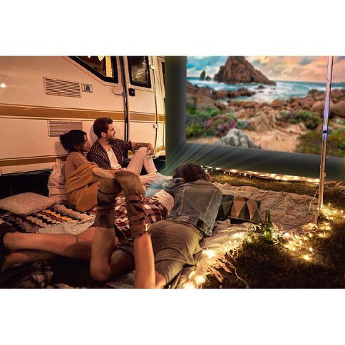 Laser Outdoor Cinema Bundle With 120 Inch Screen and Soundbar